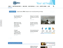 Tablet Screenshot of amlabc.com